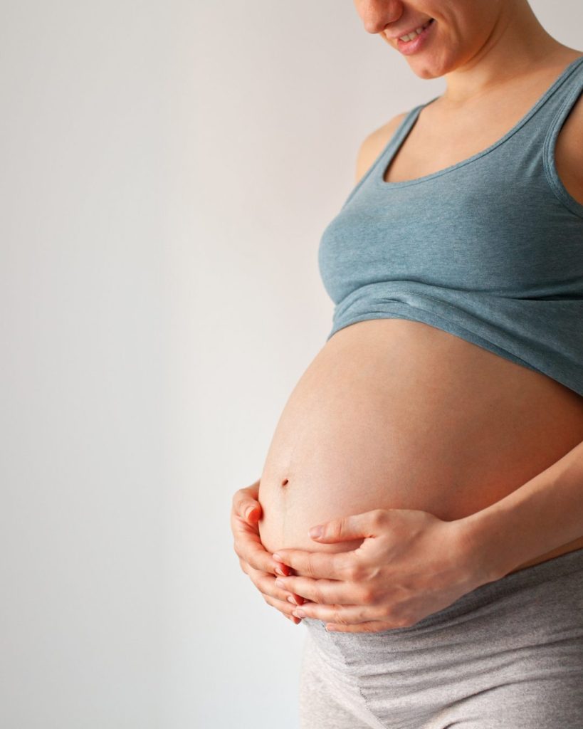 Femme enceinte fumeuse